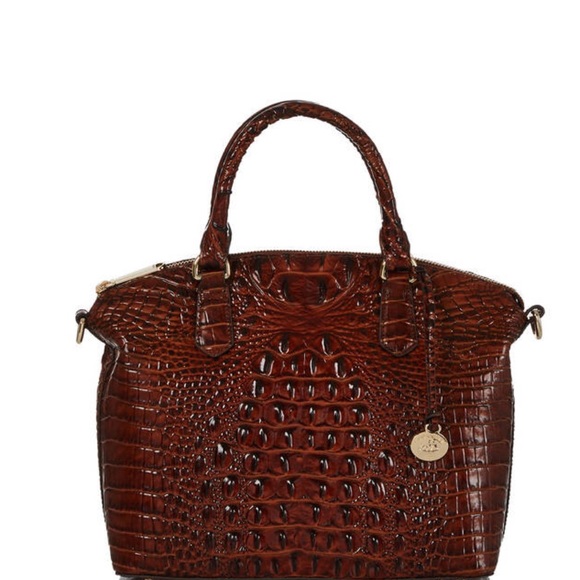 Brahmin Duxbury satchel- chili Melbourne - Picture 1 of 10